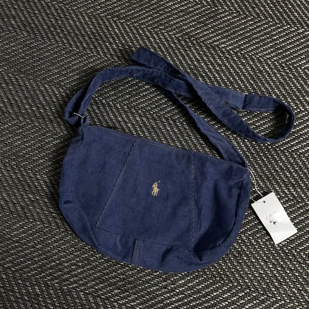 폴로 랄프로렌 포니 코듀로이 리메이크 크로스백 y 3275