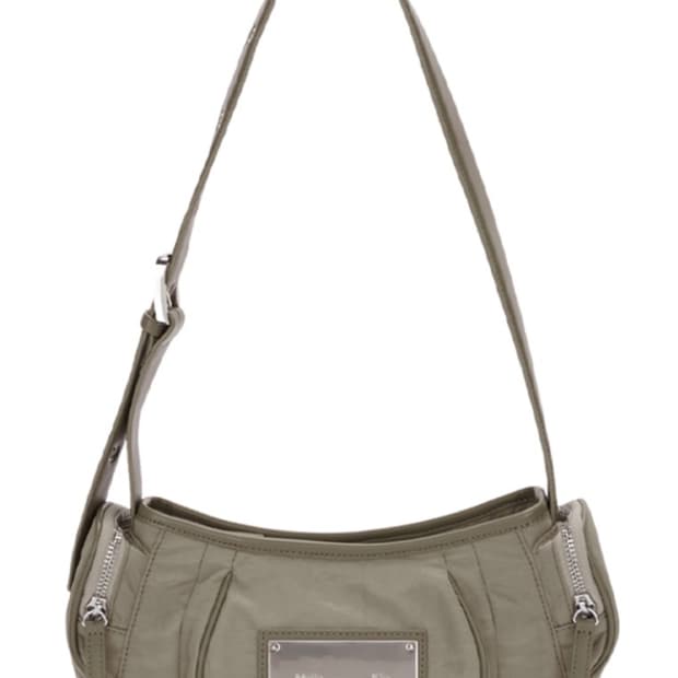 마뗑킴 마들렌 라운드 백 라이트카키