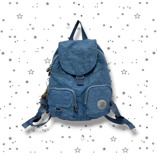 Kipling 키플링 스몰 백팩 블루