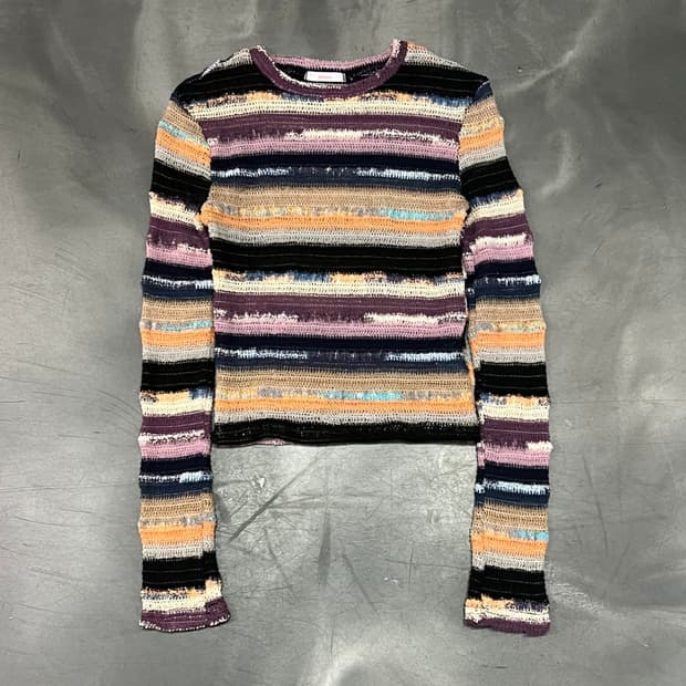  아트모스 스트라이프 니트 y16178