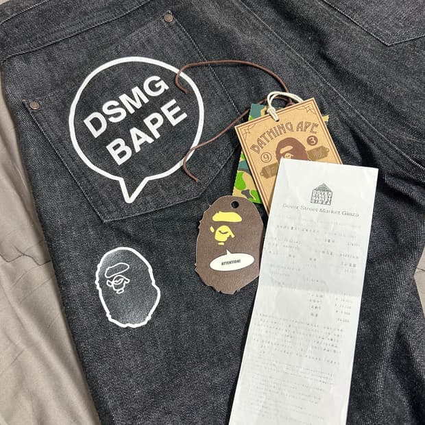 베이프 x DSMG 데님팬츠 (희귀매물)