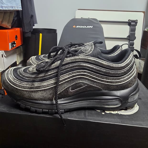 나이키 맥스97 X 꼼데가르송