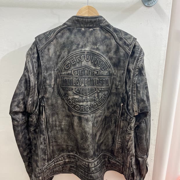 할리데이비슨 소가죽 라이더