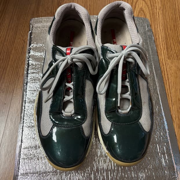 프라다 아메리카컵 다크그린