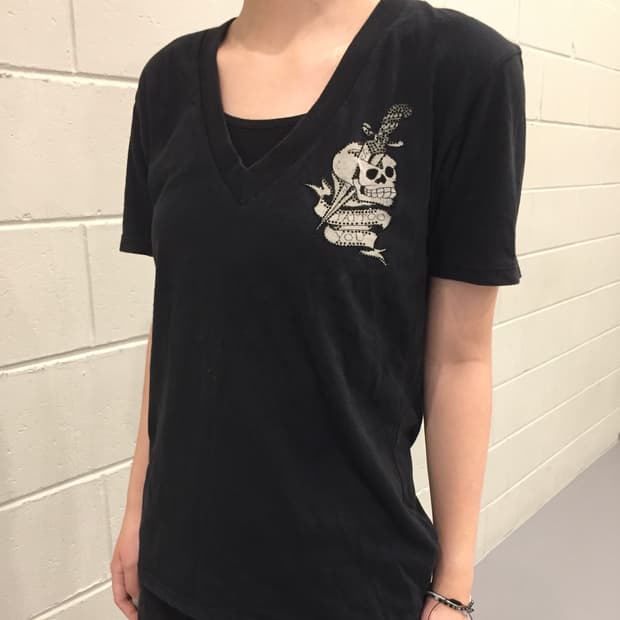 Ed Hardy Skull & Sword V-Neck 반팔