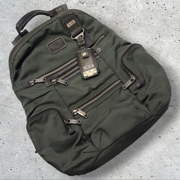TUMI 투미 알파 브라보 녹스 백팩 올리브 카키