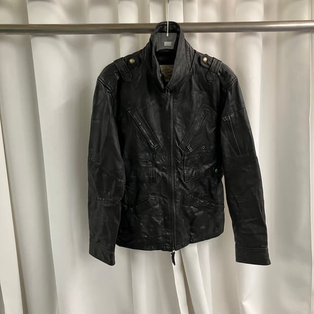 아비렉스 양가죽 자켓 L