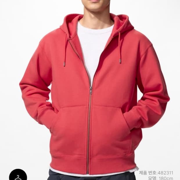 유니클로 스웨트풀집파카 L 구해요