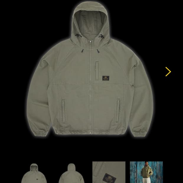 코르테이즈 Guerillaz Ripstop Jacket