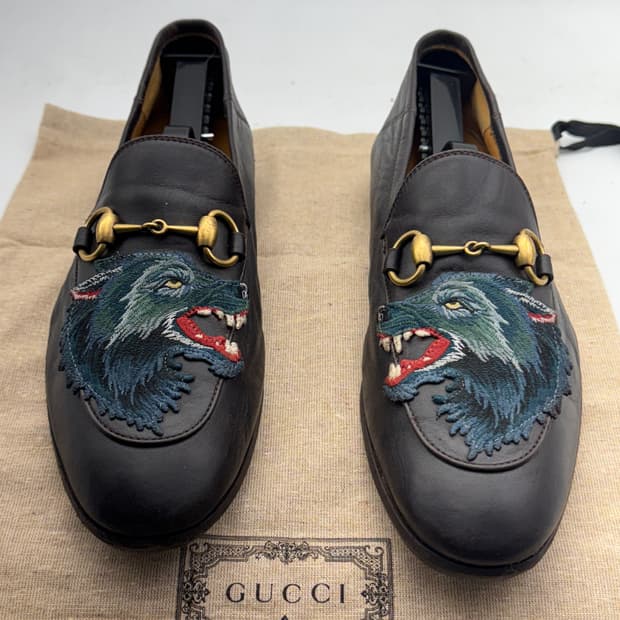 정품)구찌 울프 홀스빗 255