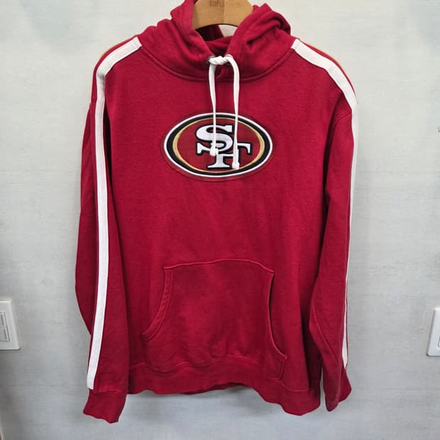 Nfl 샌프란시스코 포티나이너스 팀 기모 후드티 M