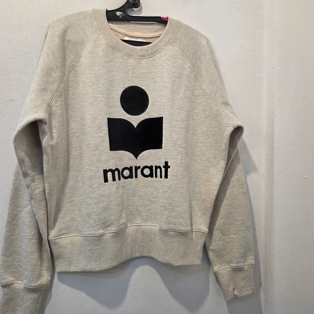 이자벨마랑로고 맨투맨 