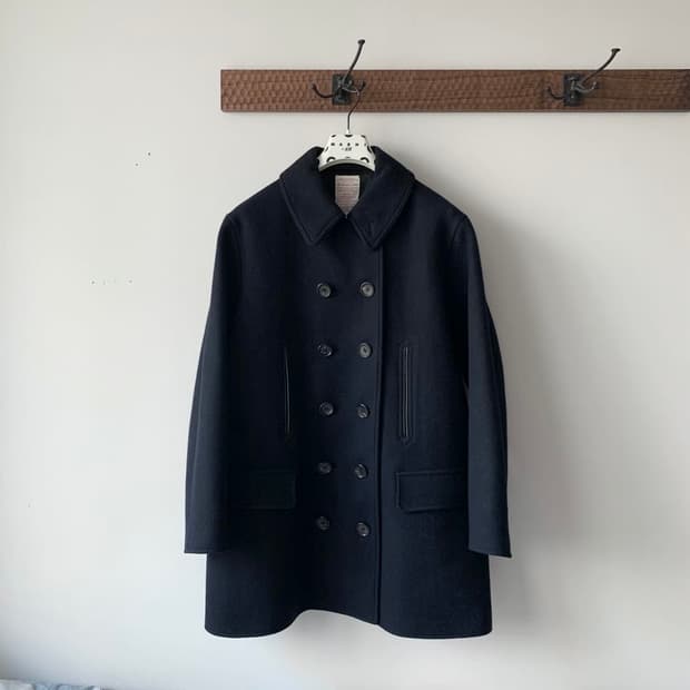 23aw MCLAGAN 13-BUTTON PEACOAT
