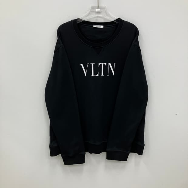 발렌티노 로고 코튼 스웨트셔츠 XXL