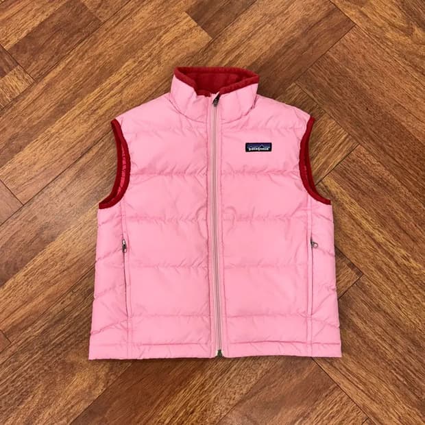 8 파타고니아 키즈 패딩 조끼 