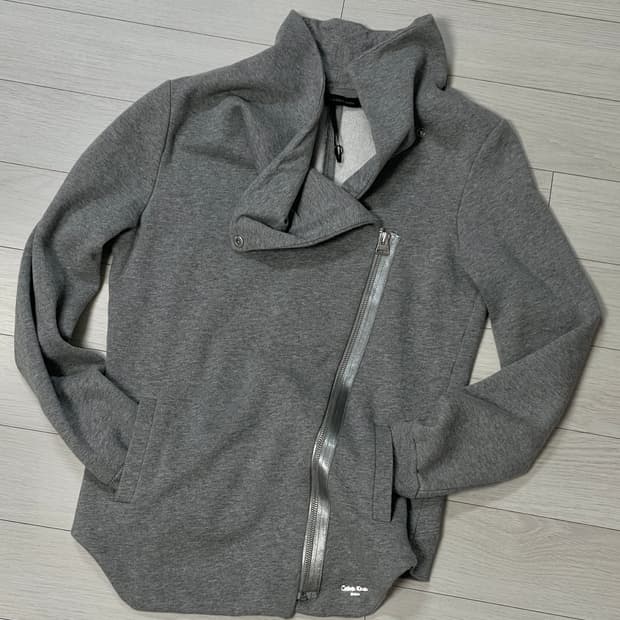 빈티지 캘빈클라인 슬림 스웻 집업 [55/xs]