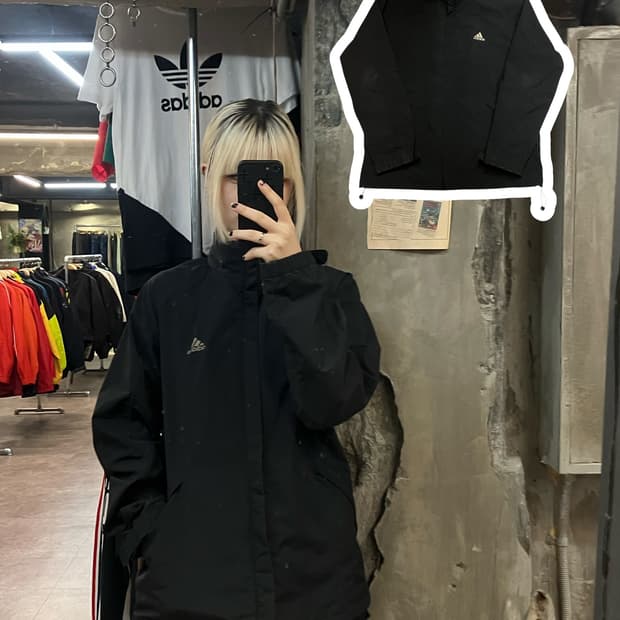 아디다스 점퍼 블랙 100  #csz1997 