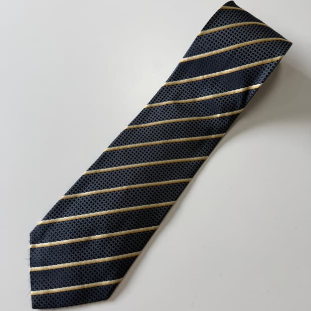 란체티 (Lancetti) 실크 넥타이 9.7cm