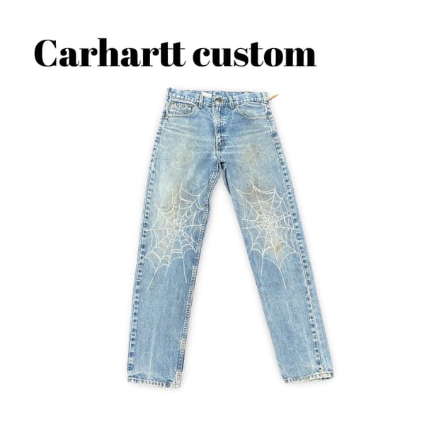 (30)칼하트 커스텀 스파이더 웹데님