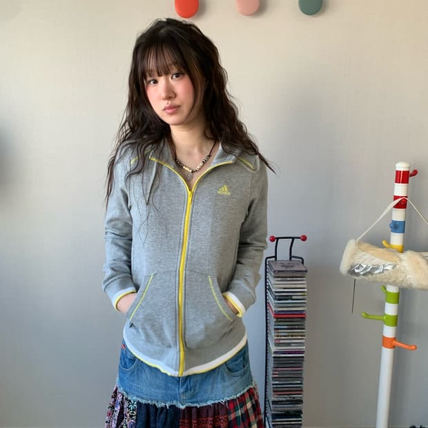 adidas silver pearl hoodie ..