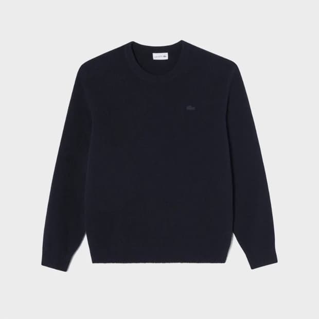 미개봉)동일라코스테 부클 울캐시미어 니트100-네이비