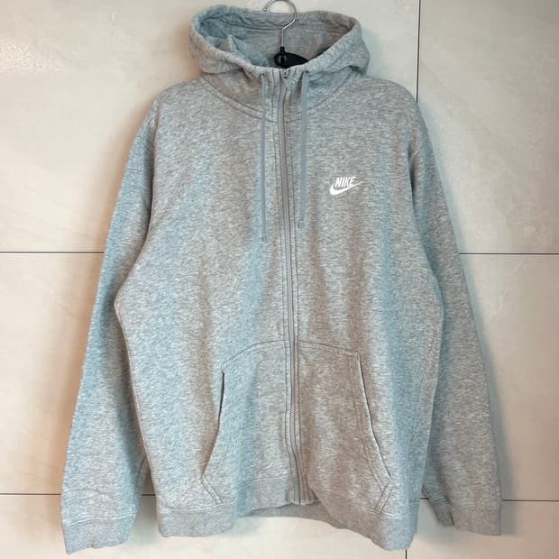 나이키 후드집업 그레이 (XL)