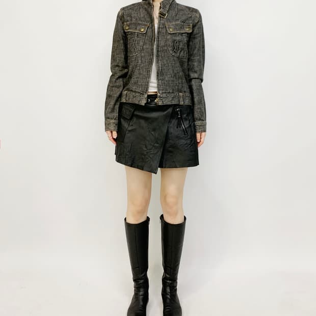 CLN USN WEP G-8 데님 자켓