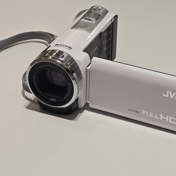 카리나캠코더 디카 빈티지 JVC GZ-HM177-W / 작례있음