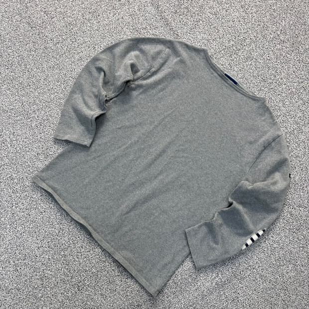 M 세인트제임스 긴팔티 엘보 패치 0324J