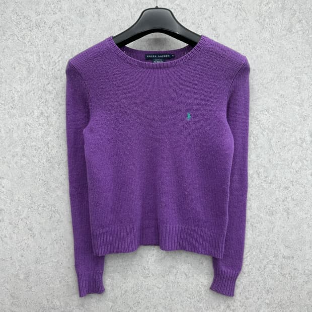 95 폴로 랄프로렌 여자 메리노울 니트