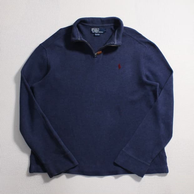 Polo 폴로 랄프로렌 차콜 하프집업