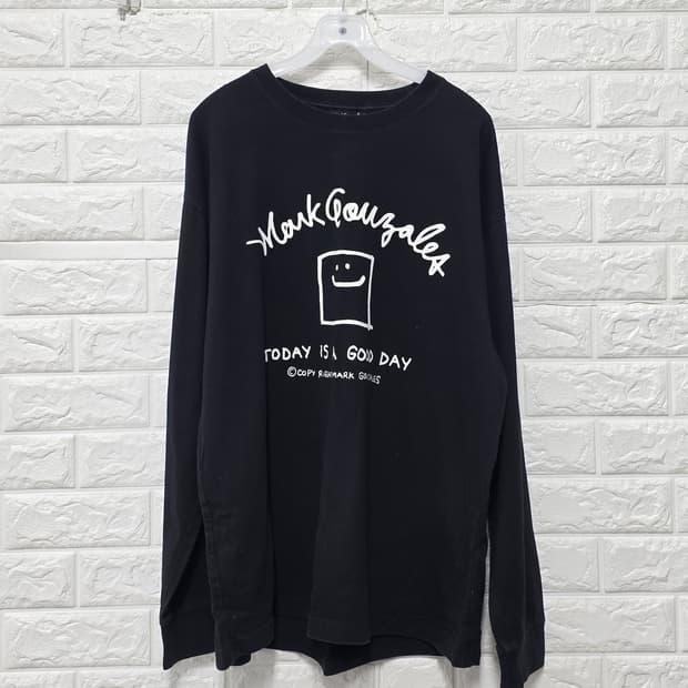 택포) 마크 곤잘레스 긴팔 티셔츠 블랙 L