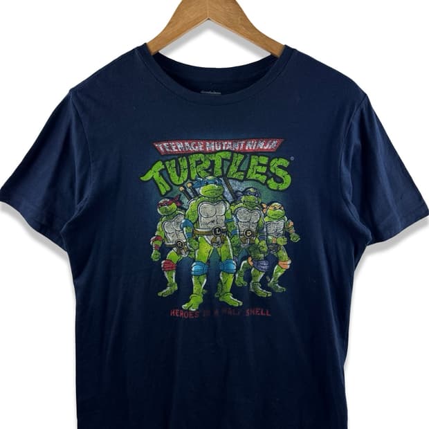 닌자거북이 오피셜 그래픽 반팔티2052