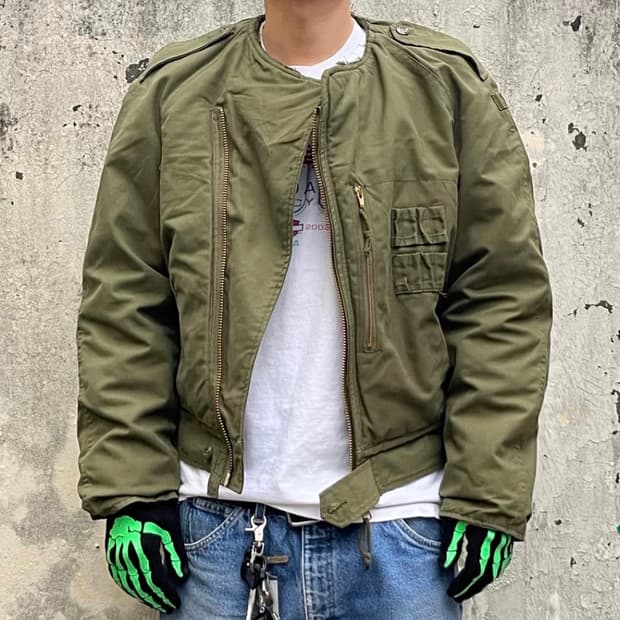 80s 캐나다군 탱커 자켓 105 사이즈