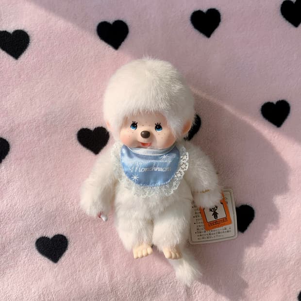 🤍희귀 몬치치 백설 화이트