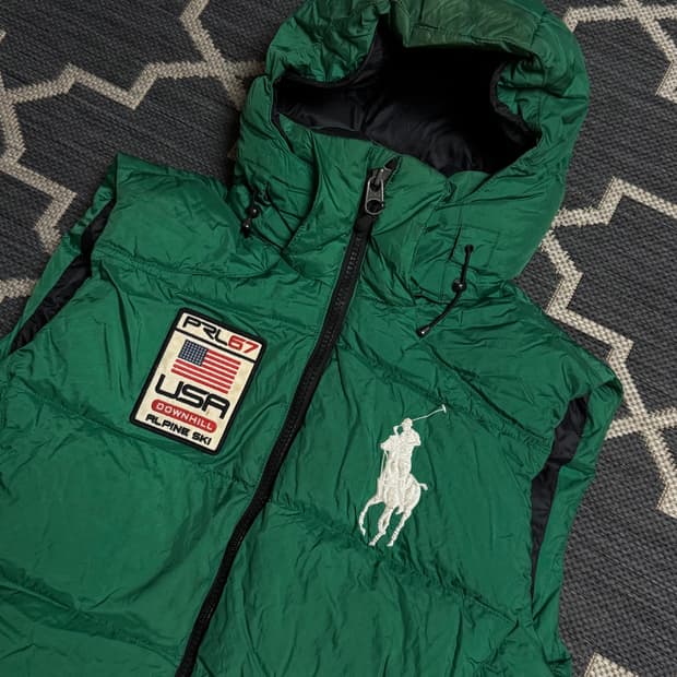 폴로 랄프로렌 빅포니 패딩 조끼