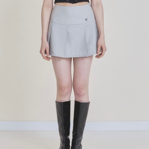 낫유어로즈 Celina skirt grey