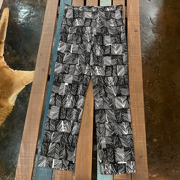 막스마라 MAX MARA 패턴 스트레치 트라우저