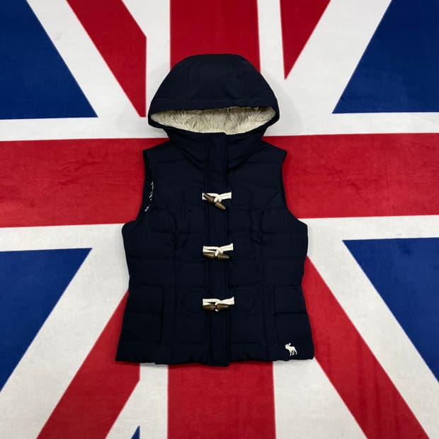 아베크롬비 패딩조끼 여성 S