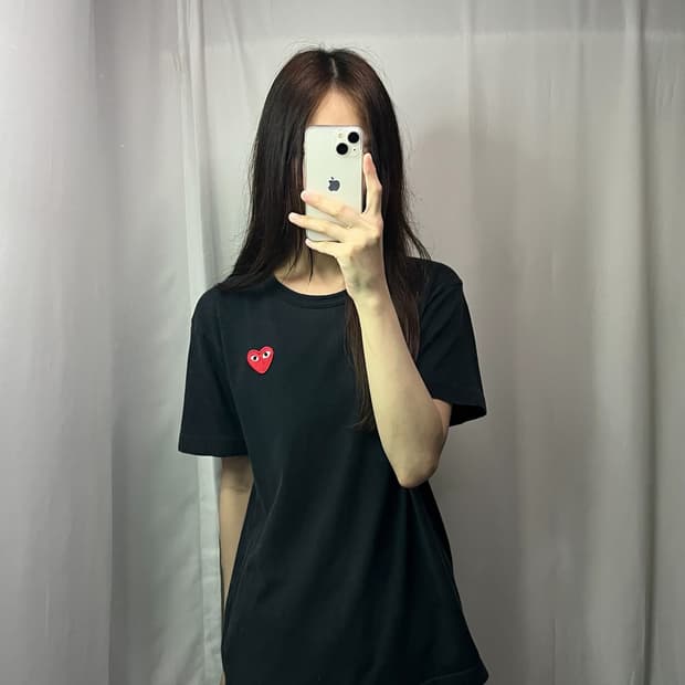 꼼데가르송 반팔티 M #csz373