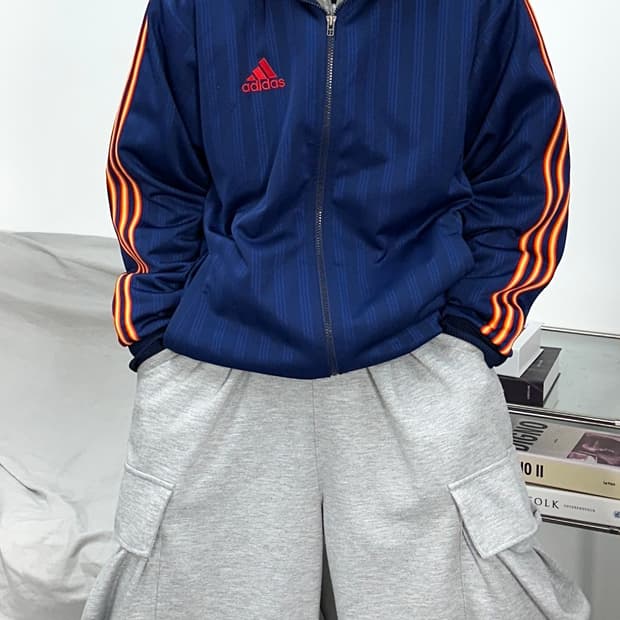 아디다스 00s 제펜 네이비 트랙탑 져지
