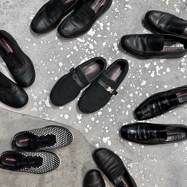 2000s 프라다 스포츠 로퍼 드롭