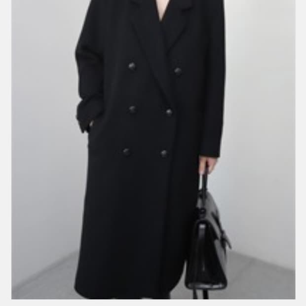 꾸레쥬 캐시미어 코트