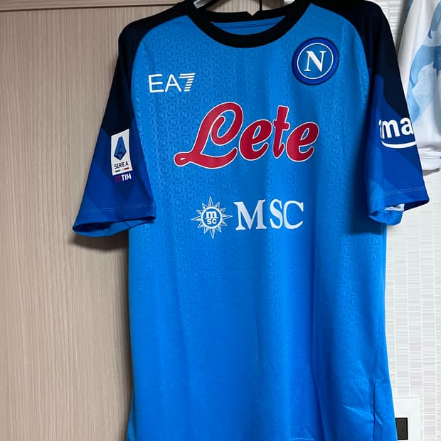 [L] 나폴리 22-23 흐비차 어센틱 유니폼