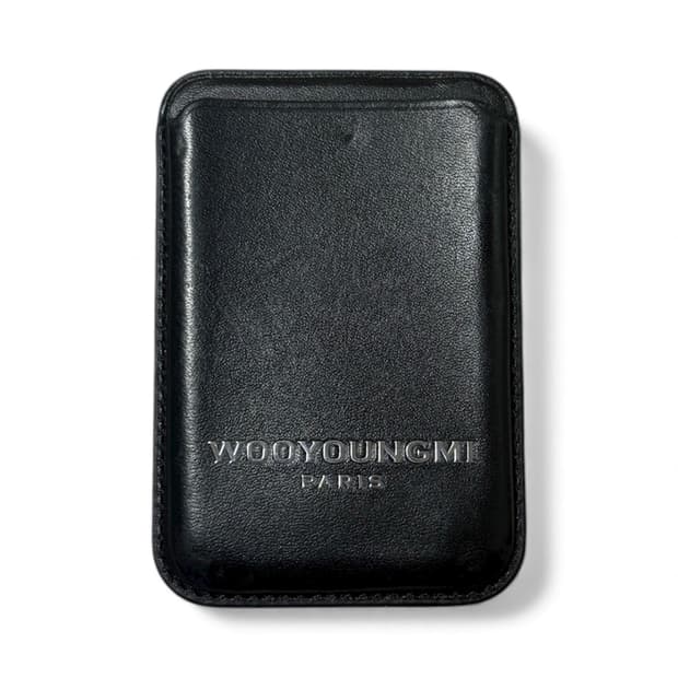 우영미 멕세이프 지갑 블랙