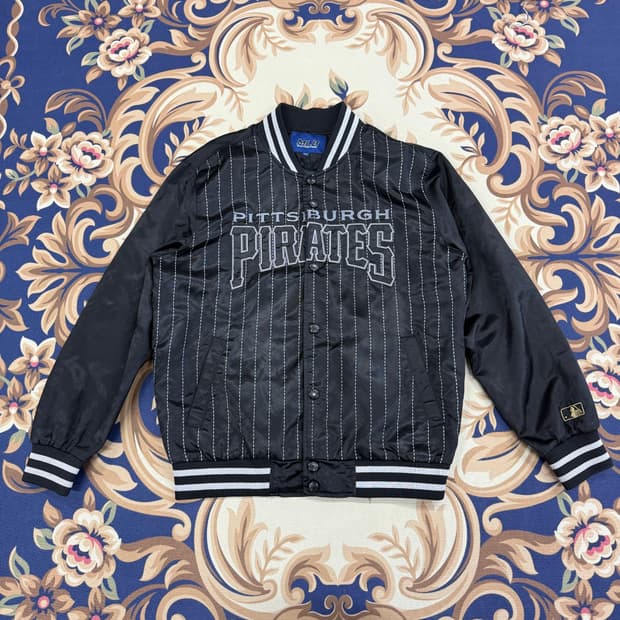 (M)00s 엠엘비 MLB 피츠버그 파이리츠 바시티 자켓