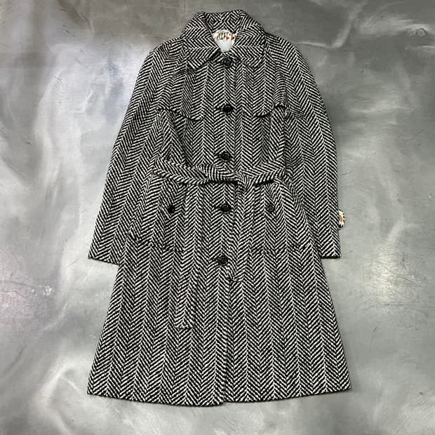  미쏘니 헤링본 울 맥코트 y14515