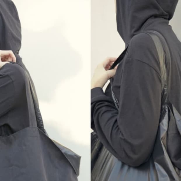 머듈 라운지백 블랙