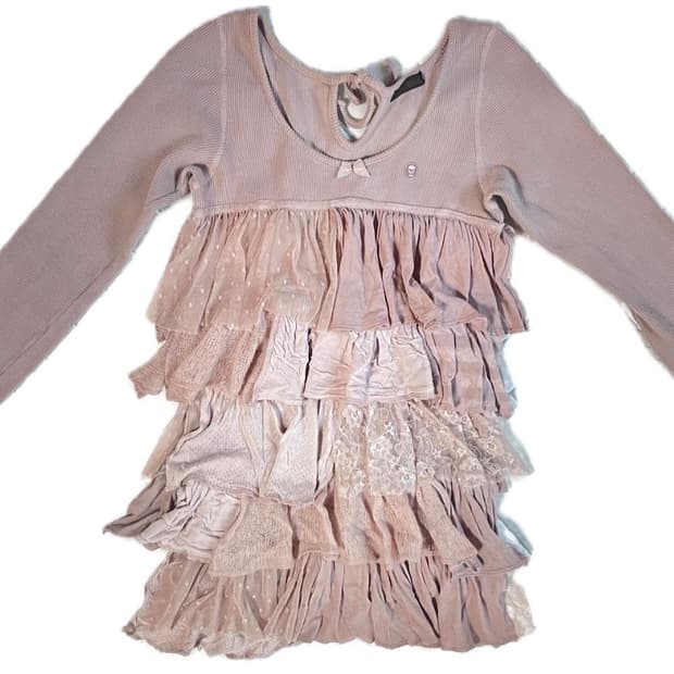 HYSTERIC GLAMOUR frill detail knit