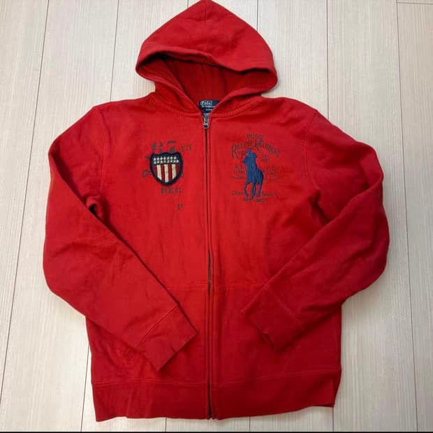 폴로 빅포니 후드집업